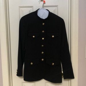 Hugo Buscati black jacket/blazer size 4